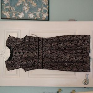 Roz & Ali lace and sparkle dress size 12